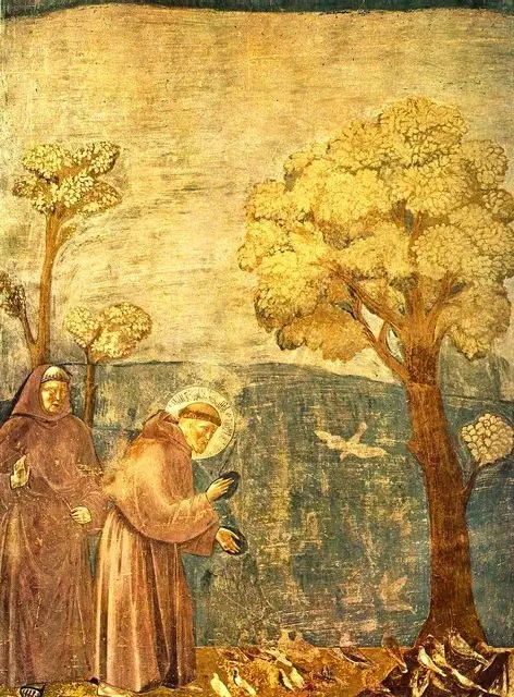 Sermon to the birds, Legend of St Francis