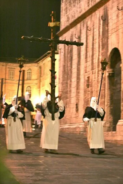 Good Friday procession in Gubbio, Umbria