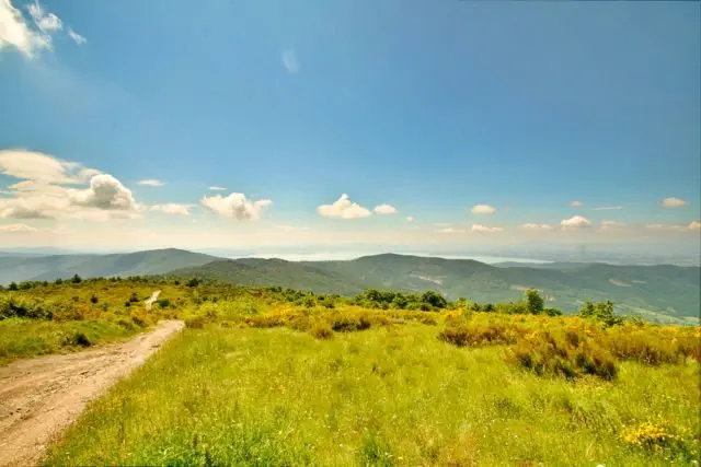 A View From Monte Ginezzo, The Rocca di Pierle Walk With Lake Trasimeno In The Distance.