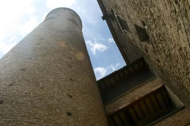 The Circular Bell Tower in Citta di Castello, Umbria