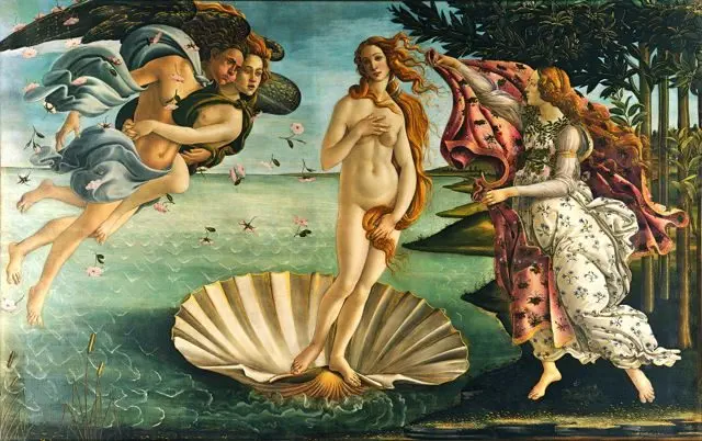 The Birth of Venus by Sandro Botticelli