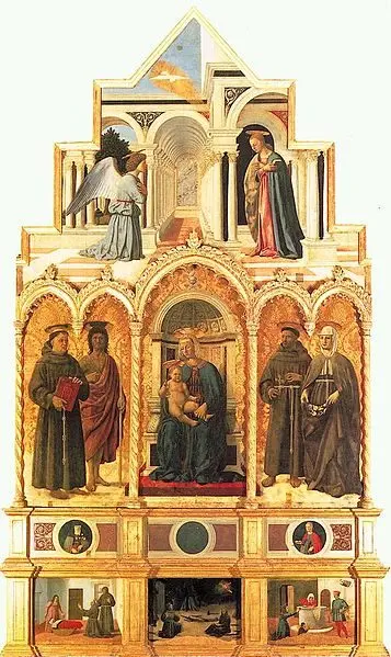 Piero della Francesca Altarpiece, Galleria Nazionale dell'Umbria Perugia, Umbria