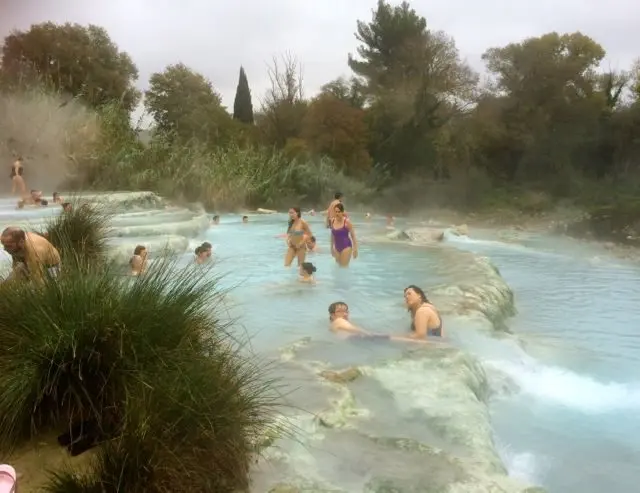 Hot springs Saturnia, Tuscany