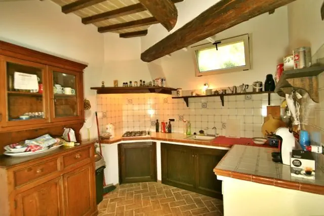 Kitchen At Casa Riozzo, Holiday Villa On The Tuscany Umbria Border