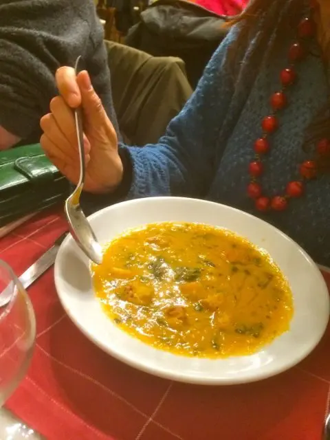 Vegetable Soup at Trattoria Gozzi, san Lorenzo, Florence