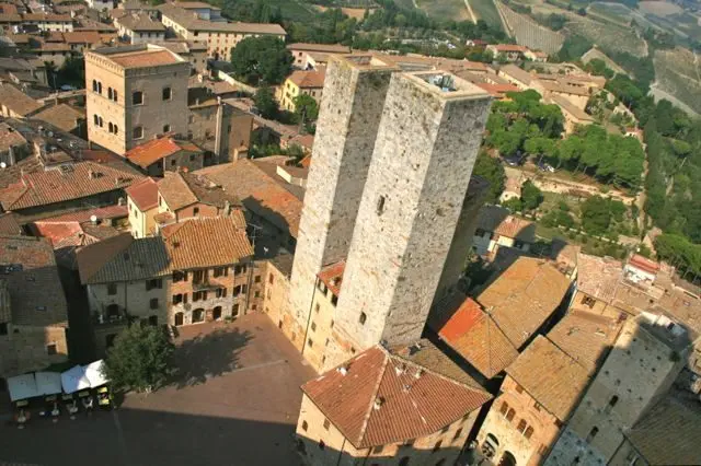 Medieval towers in San Gimignano, Tuscany