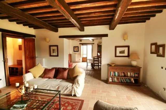 La Rondinaia Living Room, Villa In Northern Umbria
