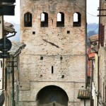 Entrance gate to the Umbrian town of Montefalco