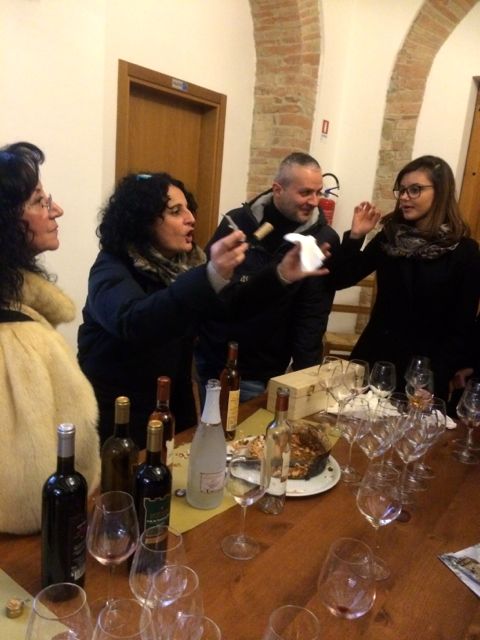 Wine tasting at Pucciarella winery