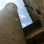The Circular Bell Tower in Citta di Castello, Umbria