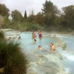 Hot springs Saturnia, Tuscany