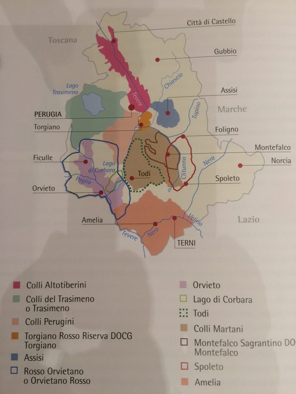 Wine Regions In Umbria